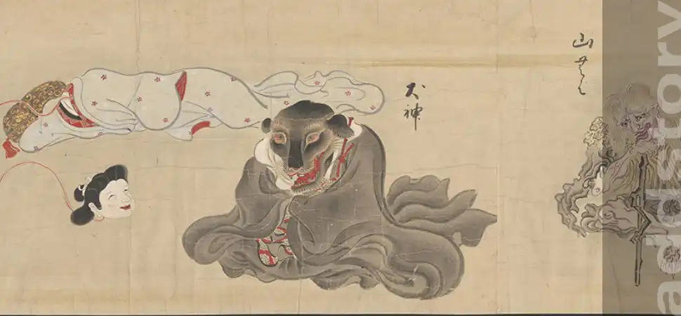 The dog-like gods inugami and their role in Japanese culture