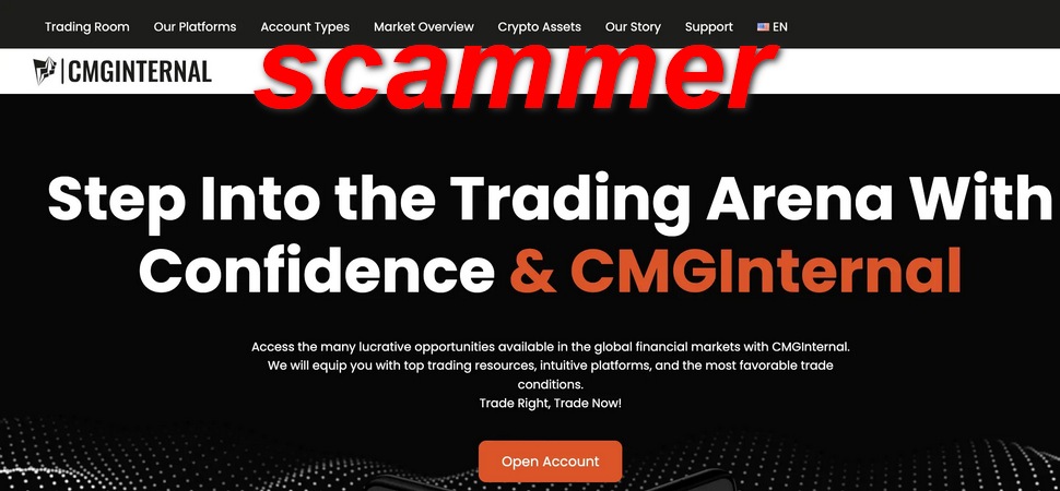 Review on Forex broker scam CMGInternal