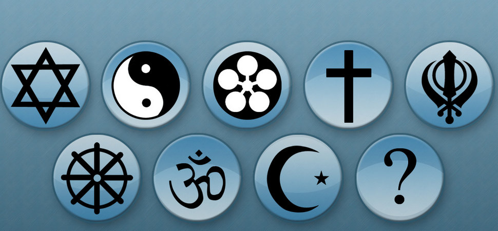 What are the five major religions? Religion of the Chinese, Buddhism, Hinduism, Islam, Christianity